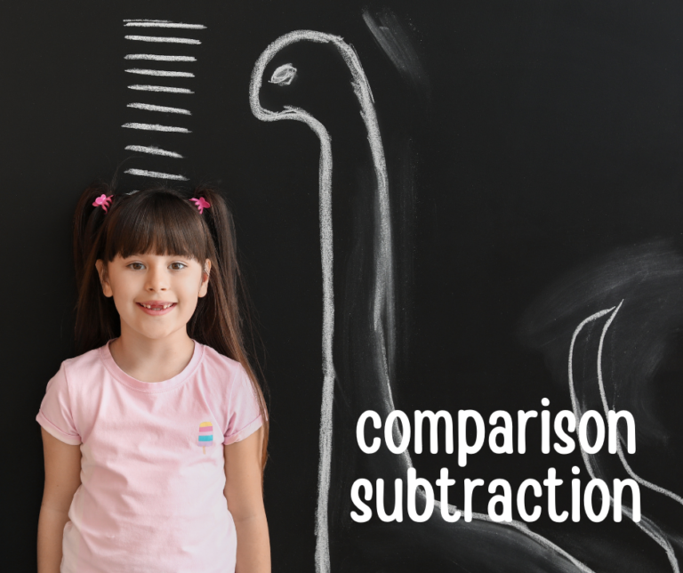How Many More? Comparison Subtraction